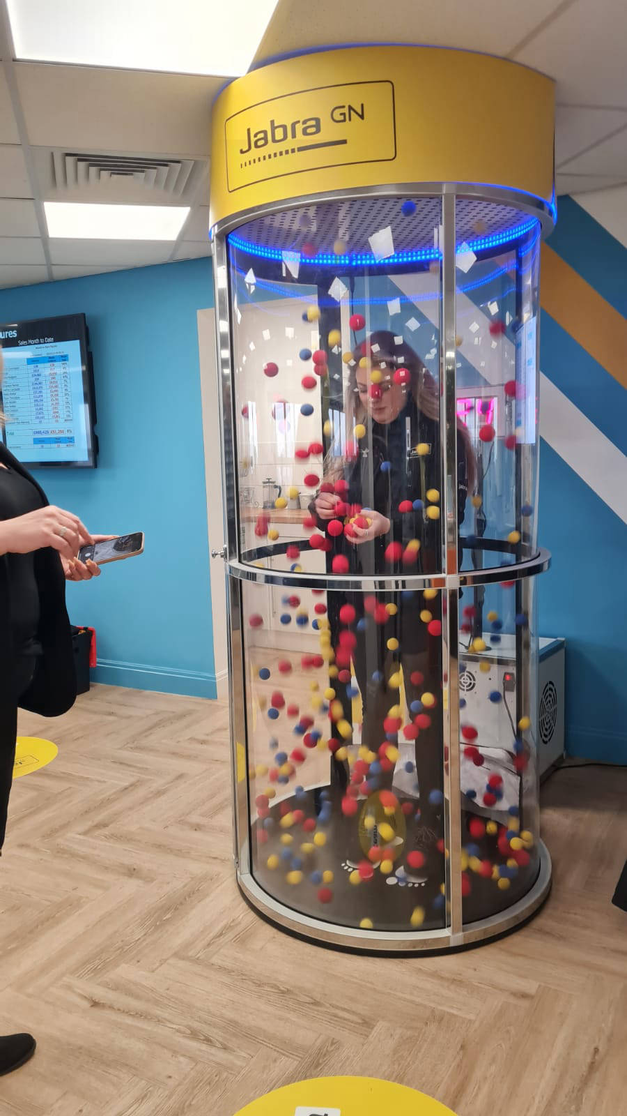 Tornado wind tunnel cube hire