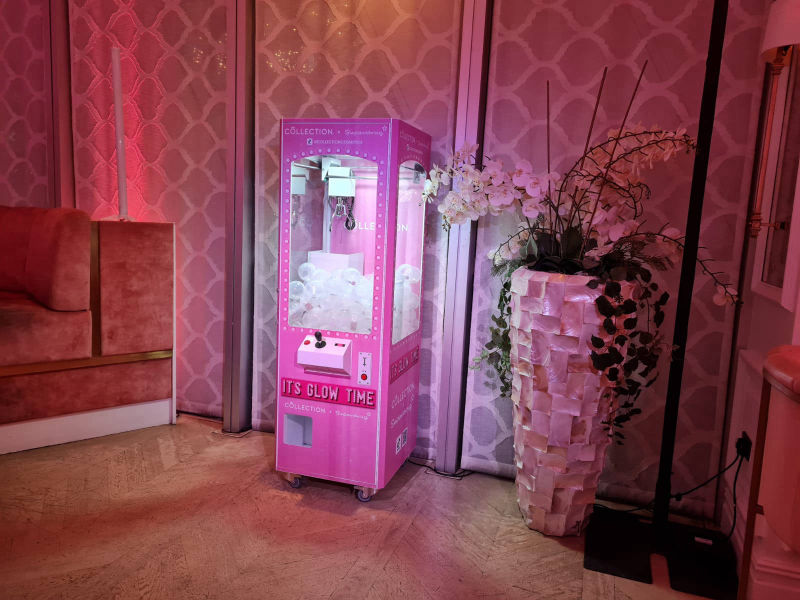 Branded Pink Prize Crane