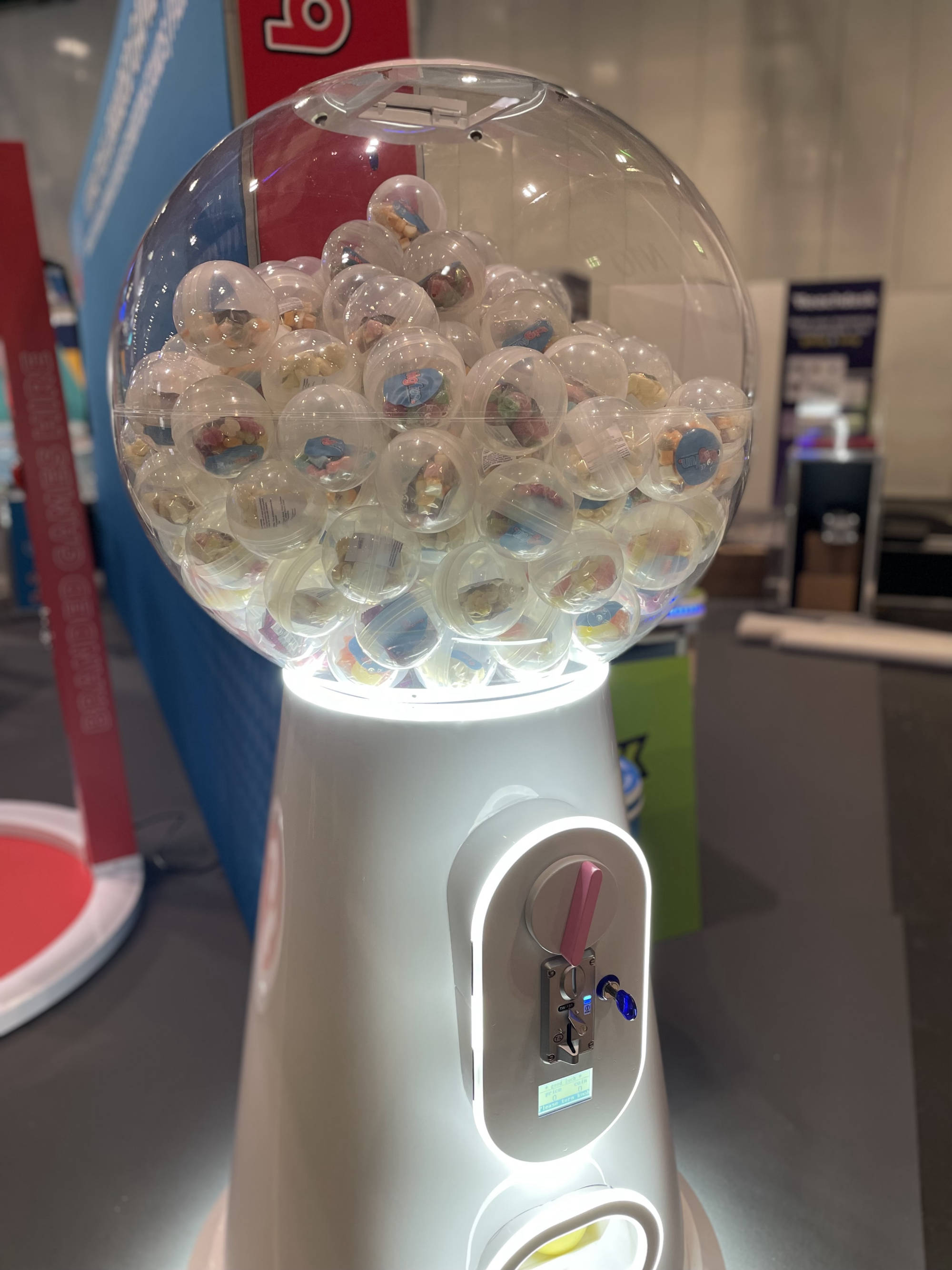 Big Fun have filled up the capsules with sweets, but you can choose anything that will fit in our capsules. 