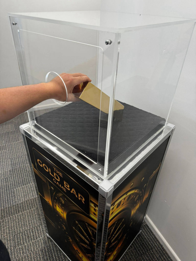 Gold Bar Challenge with standard branding.