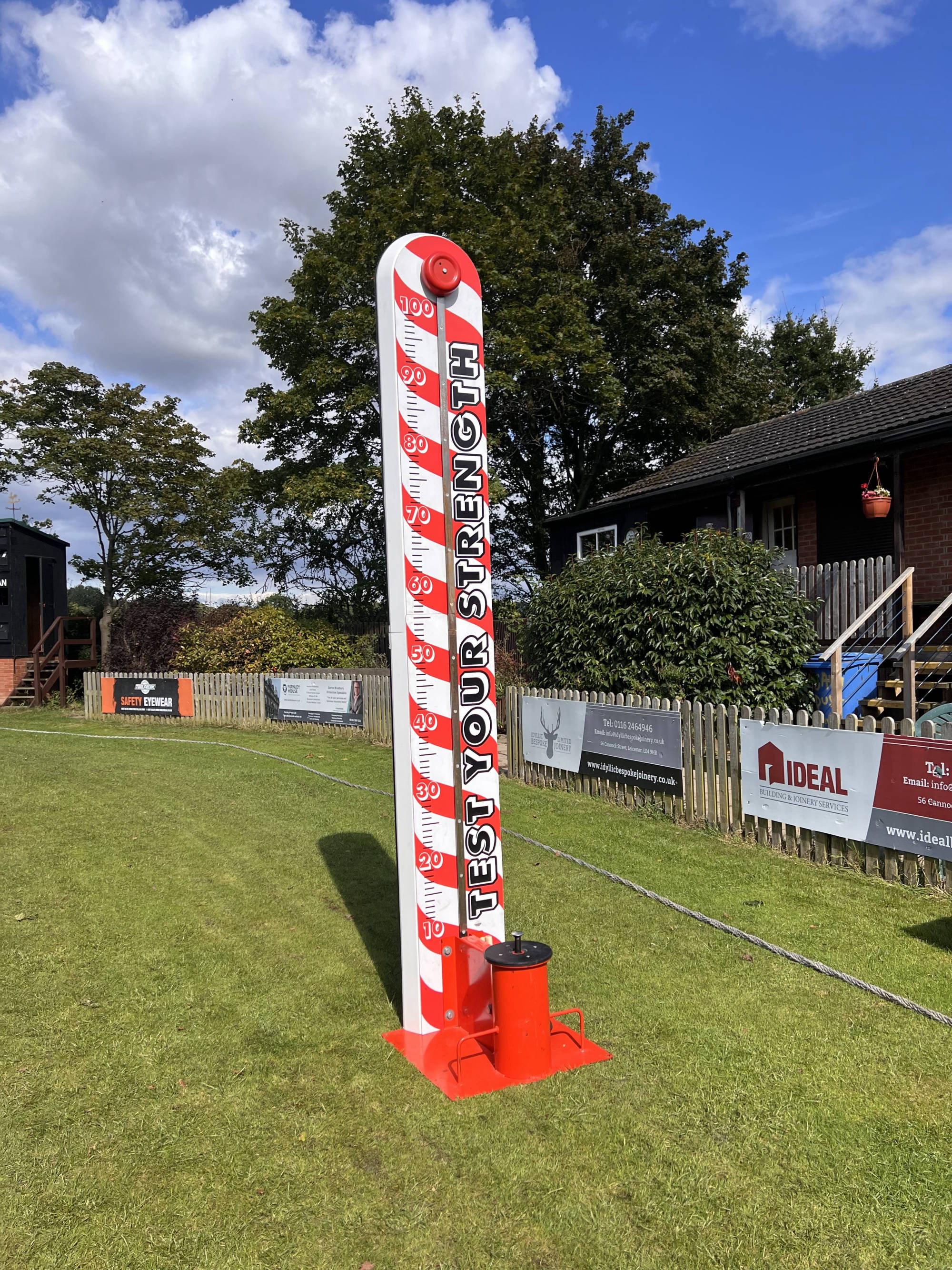 Test your Strength for a cricket club.