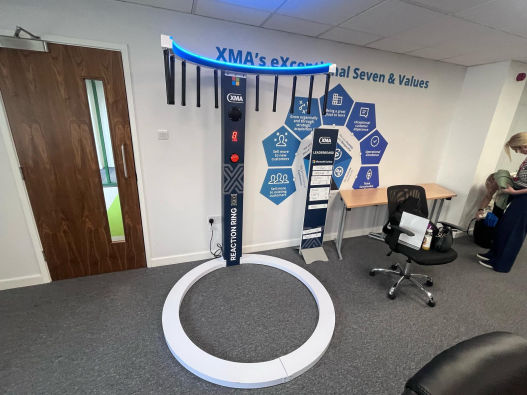 Reaction Ring Catch It Game Hire